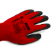EUROLITE 1LACE PIROS KESZTYŰ TENYERÉN FEKETE LATEX_11