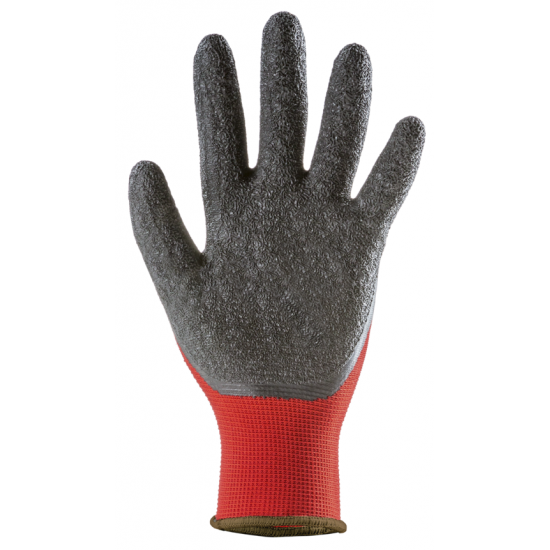 EUROLITE  13L850 TENYERÉN LATEX MÁRTOTT PIROS KESZTYŰ_11