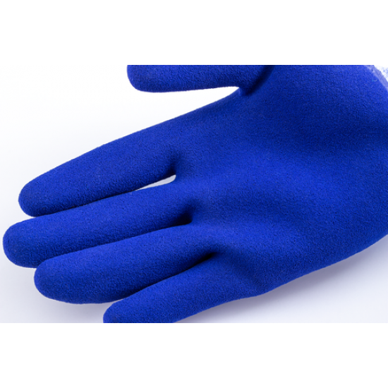 EUROGRIP KESZTYŰ DUPLARÉTEGŰ KÉK LATEX CSB TENYÉRREL_11