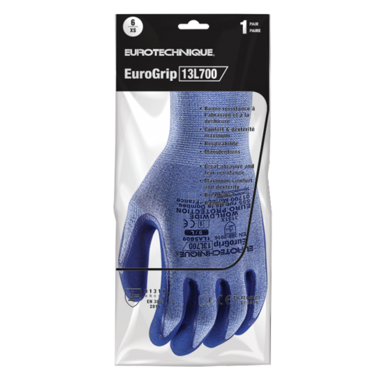 EUROGRIP KESZTYŰ DUPLARÉTEGŰ KÉK LATEX CSB TENYÉRREL_11