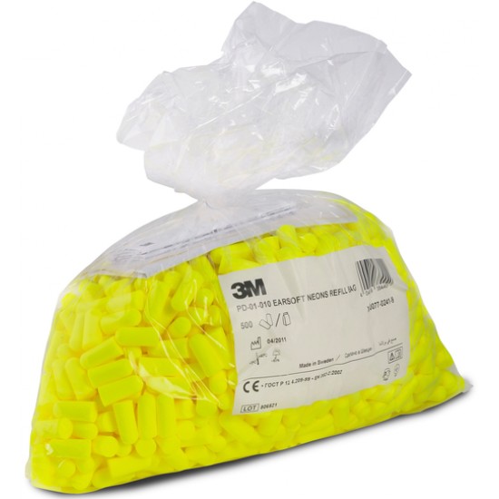 3M PD-01-010 EARSOFT TOP UP FÜLDUGÓ, NEON, 2000 PÁR/KRT 3M PD-01-010 EARSOFT TOP UP FÜLDUGÓ, NEON, 2000 PÁR/KRT