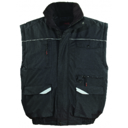 XXL fekete RIPSTOP többzsebes dzseki