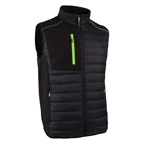 BRASERO FEKETE/LIME BÉLELT MELLÉNY