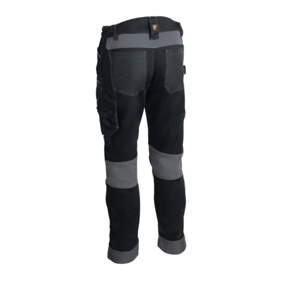 BARU FEKETE/NARANCS DERÉKNADRÁG_4XL BARU FEKETE/NARANCS DERÉKNADRÁG_4XL