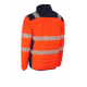 FLAKE FLUO NARANCS/SÖTÉTKÉK THERMO DZSEKI_3XL