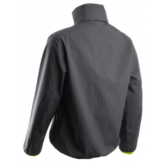 FROGGY SÖTÉTSZÜRKE/LIME SZÍNŰ SOFTSHELL DZSEKI_3XL