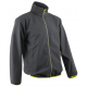 FROGGY SÖTÉTSZÜRKE/LIME SZÍNŰ SOFTSHELL DZSEKI_3XL