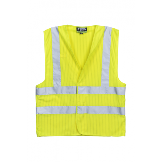 HODER HI-VÍZ SÁRGA MULTIRISK MELLÉNY_L/XL