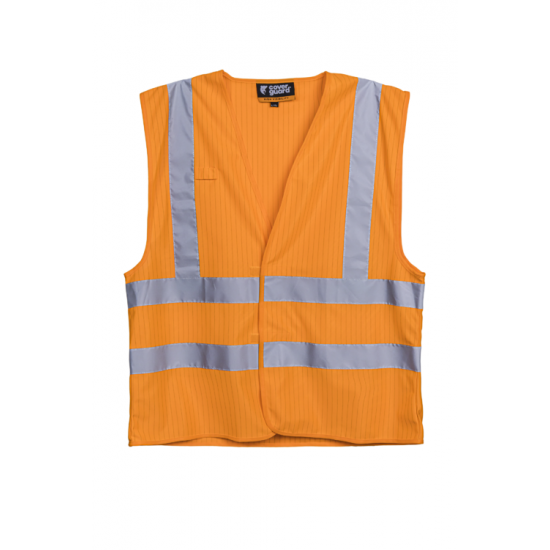HODER HI-VÍZ NARANCS MULTIRISK MELLÉNY_L/XL