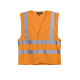 HODER HI-VÍZ NARANCS MULTIRISK MELLÉNY_L/XL
