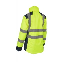 HORA FLUO NŐI TÉLIKABÁT SÁRGA/SÖTÉTKÉK