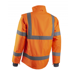 KAZAN KOMBINÁLHATÓ 2/1 HI-VIZ NARANCS DZSEKI