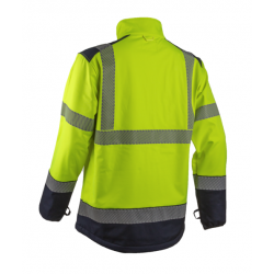 KAZAN KOMBINÁLHATÓ HI-VIZ SÁRGA SOFTSHELL FELSŐ