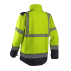 KAZAN KOMBINÁLHATÓ HI-VIZ SÁRGA SOFTSHELL FELSŐ_4XL