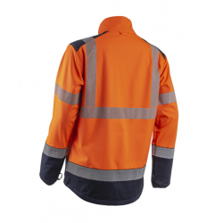 KAZAN KOMBINÁLHATÓ HI-VIZ NARANCS SOFTSHELL FELSŐ