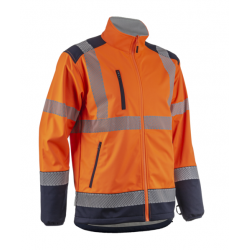 KAZAN KOMBINÁLHATÓ HI-VIZ NARANCS SOFTSHELL FELSŐ