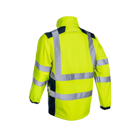 KANPA HI-VIZ SÁRGA SOFTSHELL DZSEKI_4XL