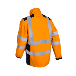 KANPA HI-VÍZ NARANCS SOFTSHELL DZSEKI
