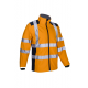 KANPA HI-VÍZ NARANCS SOFTSHELL DZSEKI_4XL