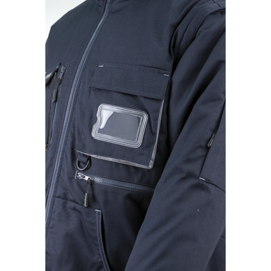 NAVY II TÉLIKABÁT SÖTÉTKÉK-SZÜRKE_6XL