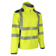 NEBULO FLUO SÁRGA/SÖTÉTKÉK SOFTSHELL KABÁT