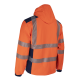 NEBULO FLUO NARANCS/SÖTÉTKÉK SOFTSHELL KABÁT