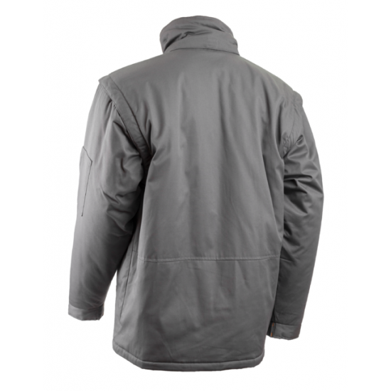 PADDOCK II TÉLIKABÁT SZÜRKE-NARANCS_6XL