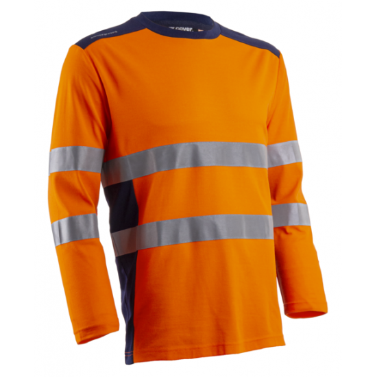 RIKKA HOSSZÚUJJÚ PÓLÓ HI-VIZ NARANCS ÉS KÉK SZÍNBEN_4XL RIKKA HOSSZÚUJJÚ PÓLÓ HI-VIZ NARANCS ÉS KÉK SZÍNBEN_4XL