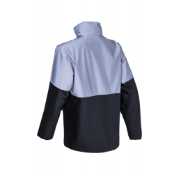 TAKA FÉNYVISSZAVERŐ BETÉTES FEKETE SOFTSHELL DZSEKI