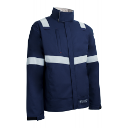 TUISTO SÖTÉTKÉK LÁNGÁLLÓ FR SOFTSHELL DZSEKI