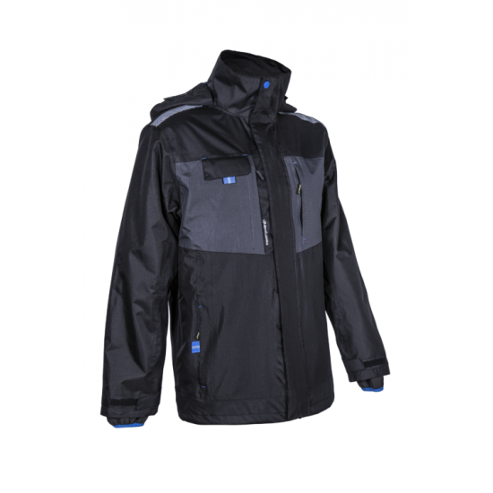 WANI FEKETE/SZÜRKE/KÉK 3/1 RIPSTOP TÉLIKABÁT_3XL WANI FEKETE/SZÜRKE/KÉK 3/1 RIPSTOP TÉLIKABÁT_3XL