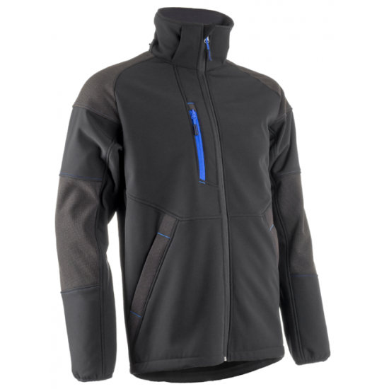 YUKI II SOFTSHELL DZSEKI FEKETE/KÉK SZÍNBEN_3XL YUKI II SOFTSHELL DZSEKI FEKETE/KÉK SZÍNBEN_3XL