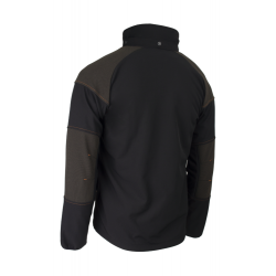 YUKI II SOFTSHELL DZSEKI FEKETE/NARANCS
