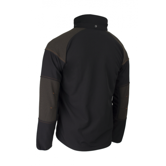 YUKI II SOFTSHELL DZSEKI FEKETE/NARANCS_3XL YUKI II SOFTSHELL DZSEKI FEKETE/NARANCS_3XL