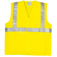 ECO hi-viz sÁrga mellény, hevederrel, XL osztály 2