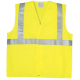 ECO hi-viz sÁrga mellény, hevederrel, XL osztály 2