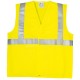 ECO hi-viz sÁrga mellény, hevederrel, XL osztály 2