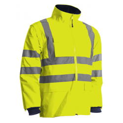 KANATA 4/1 HI-VIZ SÁRGA/ZÖLD PE KABÁT