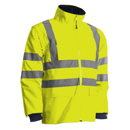 KANATA 4/1 HI-VIZ SÁRGA/ZÖLD PE KABÁT_4XL
