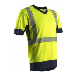 KOMO HI-VIZ SÁRGA RÖVID UJJÚ PÓLÓ