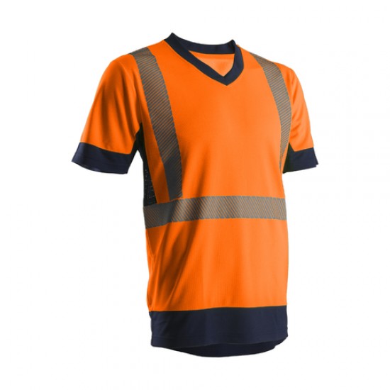 KYRIO HV RÖVID UJJÚ PÓLÓ, NARANCS_3XL