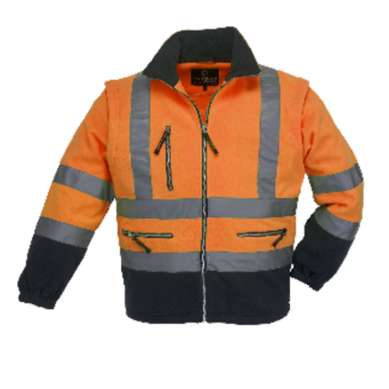 FLUO DZSEKI LEVEHETŐ UJJÚ NARANCS_3XL FLUO DZSEKI LEVEHETŐ UJJÚ NARANCS_3XL
