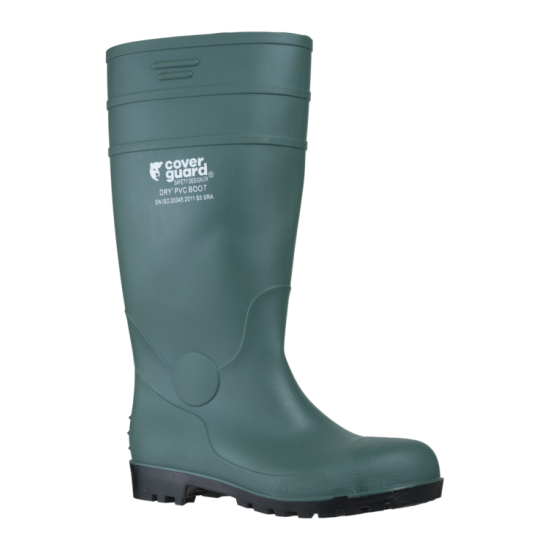 DRY’PVC S5 SRA ZÖLD PVC CSIZMA