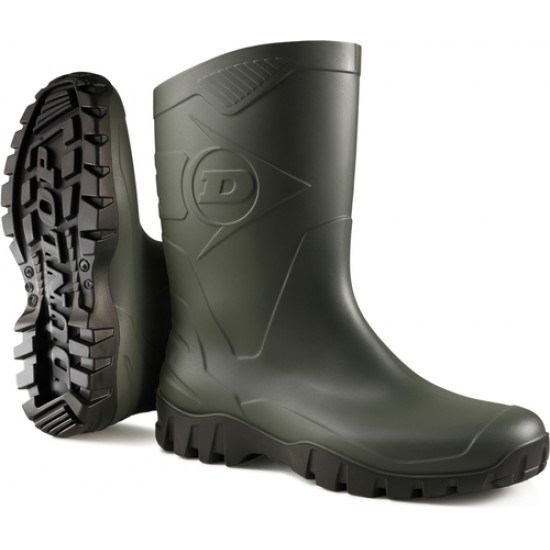 DUNLOP DEE K580011 RÖVIDSZÁRÚ ZÖLD PVC CSIZMA_47