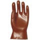 MÁRTOTT PVC KESZTYŰ, BORDÓ, SAV/LÚG/OLAJÁLLÓ, 27CM-ES_10 MÁRTOTT PVC KESZTYŰ, BORDÓ, SAV/LÚG/OLAJÁLLÓ, 27CM-ES_10