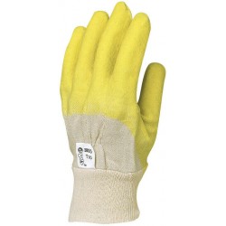MÁRTOTT SÁRGA LATEX, CSÚSZÁSBIZTOS, SZELLŐZŐ KÉZHÁT