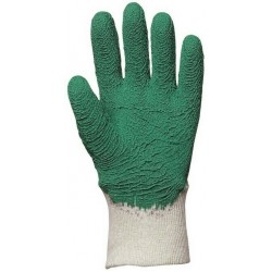 MÁRTOTT ZÖLD KREPP LATEX, ERŐS, ÉRDES, SZELLŐZŐ KÉZHÁT