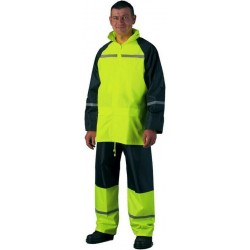 FLUO ESŐRUHA FÉNYVISSZAVERŐ CSÍKKAL, SÁRGA