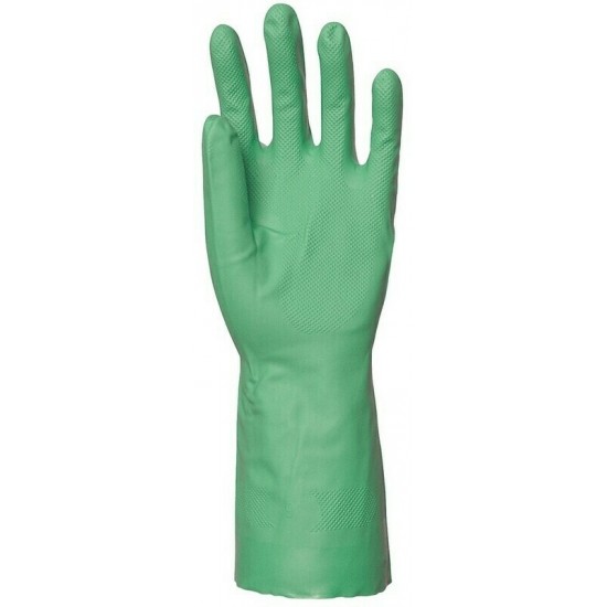 MÁRTOTT ZÖLD NITRIL KESZTYŰ, VEGYSZERÁLLÓ, 33CM/0,46MM_11 MÁRTOTT ZÖLD NITRIL KESZTYŰ, VEGYSZERÁLLÓ, 33CM/0,46MM_11