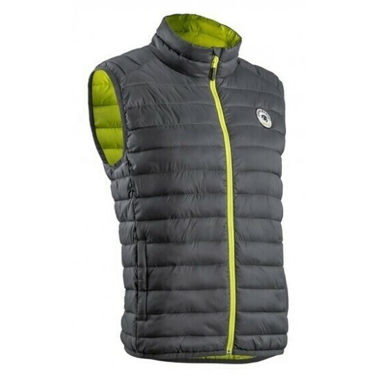 KUMA MELLÉNY SZÜRKE / SÁRGA ZIPZÁRRAL_3XL